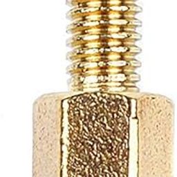 3NH® 100pcs Brass Hex Standoff Spacer Screw Female to Male 5mm+6mm M3 3mm V3A4-image-74