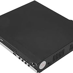 Mini DVD Player, HD Multimedia Interface Support AV Output Home DVD CD Player High Speed ​​110‑240V with USB Port for TV (EU Plug)-picture-3