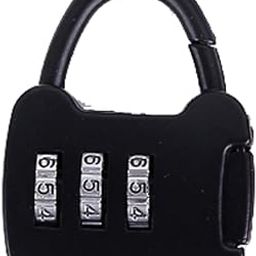 Resettable Combination Padlock Black for Your Backpack,Toolbox, Briefcase and Luggage Etc.-image-20