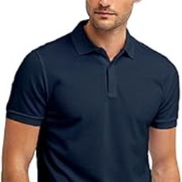 Men's Regular Fit Polo T-Shirt | Wrinkle Free | Quick Dry | Soft and Feather Touch Feel | Cotton Polo-image-55