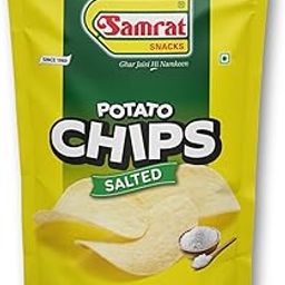 Samrat Potato Chips Salted – Crispy & Crunchy Aloo Wafer | Ready-to-Eat Indian Snack | Ideal for Tea Time, Parties & Festivals (Pack of 2 (2 x 300g))-image-12