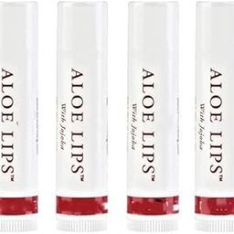 Aloe Lips Moisturizing Lip Balm, Pack of 4, White-picture-54