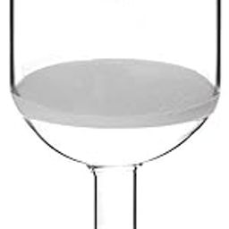 stonylab Borosilicate Glass Buchner Filtering Funnel with Coarse Frit, 113 mm Inner Diameter, 110 mm Depth, with 24/40 Standard Taper Inner Joint (1L)-17