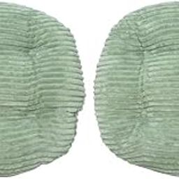 UJEAVETTE 2 Pieces Round Cushion Pad Washable Tatami Floor for Home Office-image-87