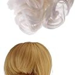 MERISHOPP 2Pcs Dolls Wig Hair for 1/6 BJD SD Dollfie Dolls DIY Making Accessories-image-51