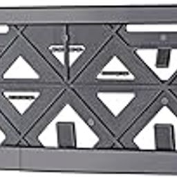 Vandanam® Car Number Plate Frame Holder Number Plate Protector Set of Two Piece | Front and Rear for all four wheeler-image-5