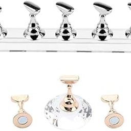 Enakshi® 2 Set Magnetic Nail Tips Stand Holder Display Base for Nail Art DIY Practice|Health & Beauty | Nail Care, Manicure & Pedicure | Nail Art Accessories-image-11