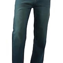 Men's Solid Relaxed Fit Stretchable Jeans-image-4