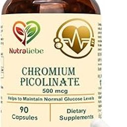 Chromium Picolinate 400mcg- Optimal Blood Sugar Support, 90 Capsules-image-16