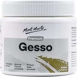 Mont Marte Gesso Universal Primer - 500ml (White)-picture-27