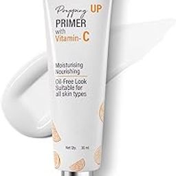 Hilary Rhoda Prepping UP PRIMER with Vitamin C | Pore Minimizer & Blur Primer | Oil Control & Suitable for All Skin Types | Infused with Vitamin C | 30 ml-3