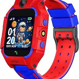 PunnkFunnk Q18 Kids Calling Smart Watch for Boys & Girls | 2-Way Voice Calling & Message | Sim Card | Selfie Camera | Parent Control App | Voice Chat | Long Battery Life | LBS Location Tracking (Red)-30