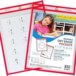 C-LINE Products INC C LINE Reusable 9X12 Dry Erase (Set of 6)-16