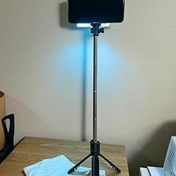 Xtraa| R1 Selfie Stick with LED Fill Light & Tripod – 3-in-1 Multifunctional Mobile Stand (Black)-24