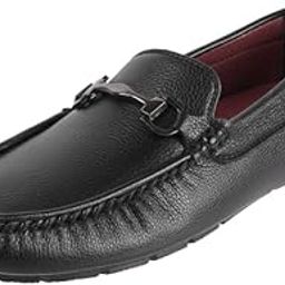 Men Faux Leather Driving Style Loafer Shoes-image-47