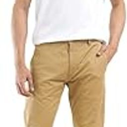 Men's Mid Rise Slim Tapered Fit Chino Trousers-picture-38