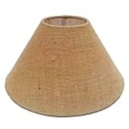 Natural Jute Conical Lamp Shade with Cotton Fabric for Table and Floor Lamps – Handcrafted Rustic Décor Accent – Eco-Friendly and Durable Fits Standard Lamp Holders, Classic Design-image-47