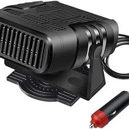 MERISHOPP Portable Car Heater Quickly Defrost Fast Heating Electric Heater Defogging 120W-image-71