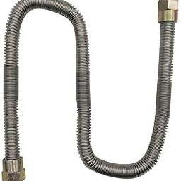 ATORSE™ Propane Natural Gas Line 2Ft Stainless Steel Hose Lp Lpg Grill Parts High Quality-image-59