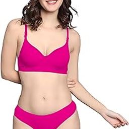 Padded Bra Panty Sets & Lingerie Sets for Women, Sexy, Hot,Combo Pack of 3-image-1