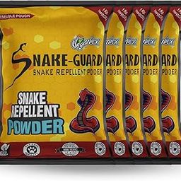 Veganie-X Snake Guard Non-Toxic Snake Repellent Powder | Non-Toxic Eco-Friendly | Snake Repellent for Outdoors | Snake Away for Garden | Snake Repellent for Home - (5kg, Pack of 5)-picture-22