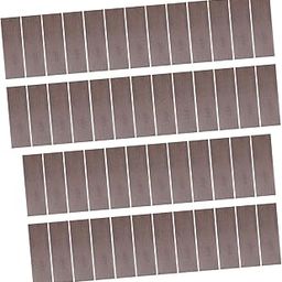 50 Pieces Anti Blocking Sand Sheets Wet and Dry for Lacquers Woodworking Putty 320 grits|Home & Garden|50 Sand Sheets-image-28