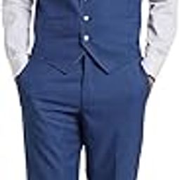 Men's Polyester Blend Three Piece Suit-image-7