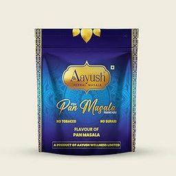 Aayush Herbal Masala | Tobacco Free | No Spit Formula | Herbal ingredients | Non Addictive | 3 Unique Flavours (20, Pan Flavour)-22