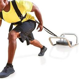 UJEAVETTE® Harness Trainer Shoulder Strap Sled Weight Resistance Training for Football Normal-image-12