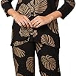 Boston Club Black Cotton Nightsuit for Women/Pajama Set for Women/Night Suit-image-28