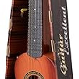 DIKUJI ENTERPRISE 4-String Acoustic Guitar Music Learning Toy for Kids, Baby Boy and Baby Girls (23 Inches) Pack of 1(Color May Vary)-10