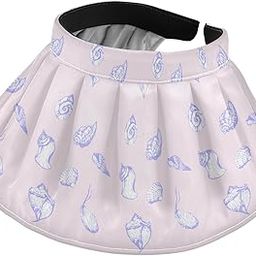Sun Hat UV Protection Sun Visor Hat Foldable Women Topless Hat Beach Hat Graphic Sea Shells Multicolor-image-70