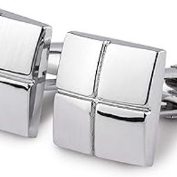The Bling Fling Silver Coloured Cufflinks-8
