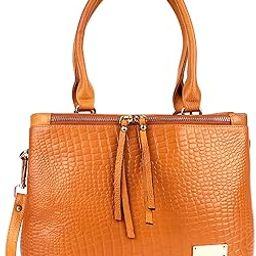 Full-Grain Natural Leather Top-Handle satchel Tote Handbags & Shoulder Sling Bags For Women Office Branded Stylish Latest ||Party Bags -05-image-89