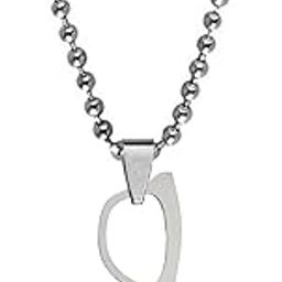 Mens Jewelry Glassess Locket Silver Stainless Steel Pendant Necklace Chain For Men And Women-image-37