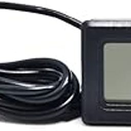 Konvio Mini LCD digital Temperature Meter sensor wired for Room temperature/fridges, Indoor Outdoor, Aquarium Portable Pocket LCD Temperature Meter-11