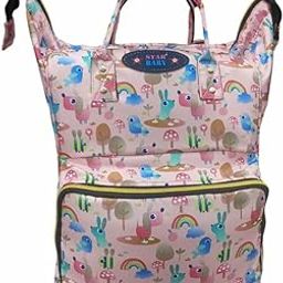 WOMENS BACKPACK TRAVEL,BABY BAGS,PRINTED,-image-86