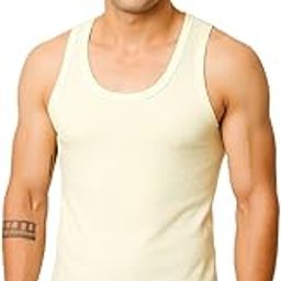 Mercerised Men's Regular Fit Vest – Grey Color Cotton Sleeveless Vest, Soft, Breathable, Ideal for All-Day Comfort-picture-21