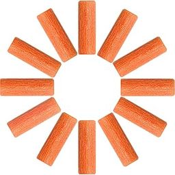 Aligner Chewies, 12-Pack Medical Grade Silicone Orthodontic Chompers Aligner Trays Seaters Chewies (Orange)-picture-11
