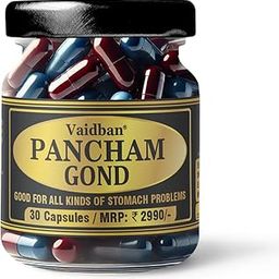 Vaidban Pancham Gond (30 Capsule)- Weight Loss Slim belly herbal Ayurvedic Capsule for Men Women-15