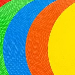 CALANDIS™ 30Pcs Floor Spot Markers Round Flat Disc Markers for Games Sports Activities | Training Aids | Soccer | Team Sports-image-19