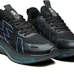Quantum-22 Men's Running Training Shoes - Memory Foam Lightweight Sports Shoes with Stylish Design & Shock Absorbing High Grip Sole | Breathable Athletic Walking Casual Gym Sneakers-image-22