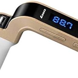 BKN® Universal Car Bluetooth- CARG7 FM Transmitter Car Kit for Hands Free Call Receiver/Car Stereo Music Player/TF Card/Aux Mobile Connector and USB Mobile Charger for All Cars & Smartphones (Random)-image-91
