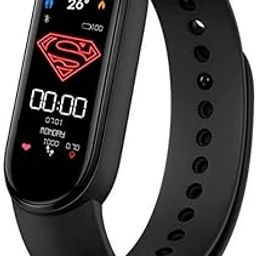 Exxelo M6 Band Bracelet/Fitband - Heart Rate Monitor Sensor Bluetooth Wristband Sports Health Activity Tracker Watch for Men/Women-image-89