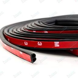 Durvient.com® B Shape Car Door Rubber Seal Weather Sound Sealing Strip (Self Adhesive, 5 Meters)-13