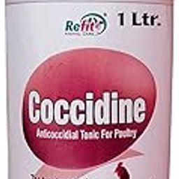 REFIT ANIMAL CARE Anticoccidiosis Liquid Supplement for Chicken, Chicks, Broilers, Birds and Poultry, 1Ltr, Coccidine-image-55