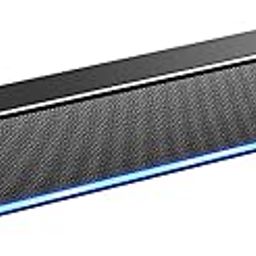 UBERSWEET® V-196 U-SB Wired Computer Speaker Bar Stereo Subwoofer Powerful Music Player Bass Surround Sound Box 3.5mm Input for PC Laptop Smartphone Tablet MP3 MP4-31