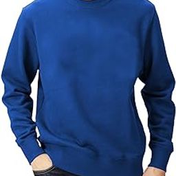 Men’s Cotton Stretchable Full Sleeves Sweatshirt Regular Fit, Round Neck Casual Winterwear for Men L321-image-120
