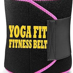 EASY DEAL INDIA EDI- Yoga Fit Fitness Slim Belt Made of Neoprene for Women & Men - Hot Slimming & Sauna Waist Trimmer Belt for Stomach Sweat, Lower Back Support Size for 48 Inch-image-60