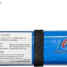 KP Original 7.4 5200mAh Lithium Battery for Compatible with Xtreme 2, Xtreme 3, SUN-INTE-103 2INR19/66-2 GSP-2S2P-XT3A Bluetooth Wireless Speaker, 5200 mAh-7